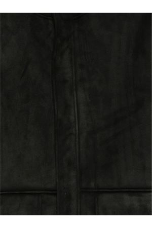 Black Suede Effect Jacket DANIELE ALESSANDRINI | DA1FW26J007101